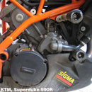 GB Racing KTM 950/990 Adventure Super Enduro Supermoto Super Duke 2003-2014 Stock Secondary Engine Cover Set