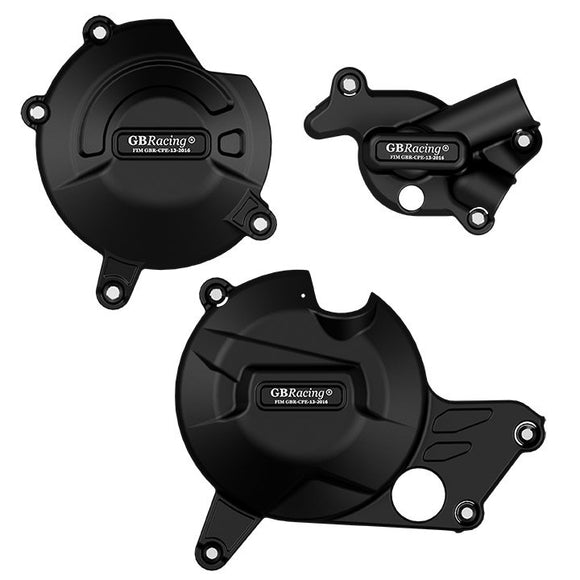 GB Racing Suzuki SV650 2015-2025; SV650 X 2018-2025; DL650 V-Strom/XT 2017-2025 Stock Secondary Engine Cover Set