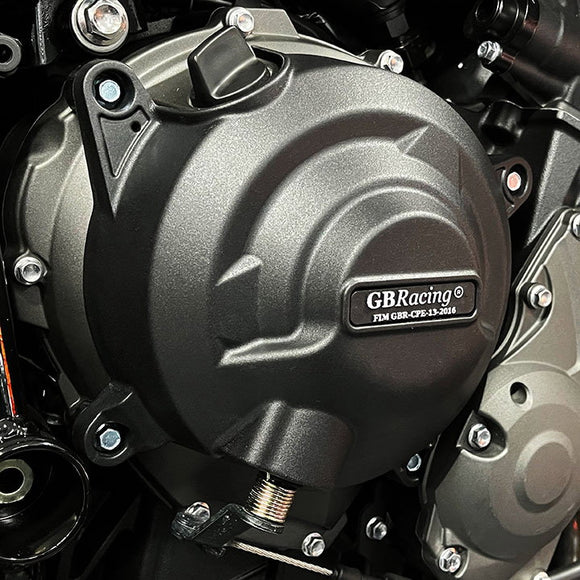 GB Racing Triumph Trident 660 2021-2026; Daytona 660 2024-2026; Tiger Sport 660 2022-2026 Stock Secondary Engine Cover - Clutch/Gearbox