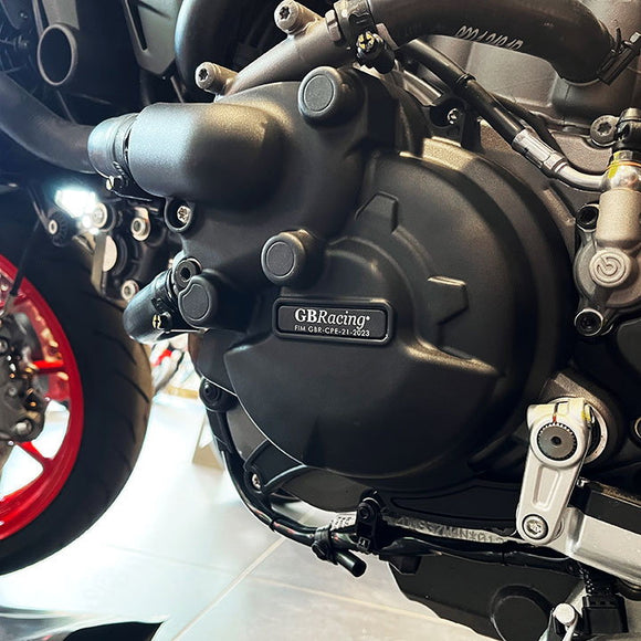 GB Racing Ducati Multistrada V2 2021-2024; DesertX 2021-2025; Monster + & Monster SP 2021-2025; Hypermotard 950 950 SP 950 RVE 2019-2025 Stock Secondary Engine Cover - Alternator/Generator