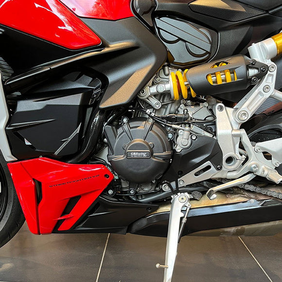 GB Racing Ducati Streetfighter V2 2022-2024 Stock Secondary Engine Cover Set
