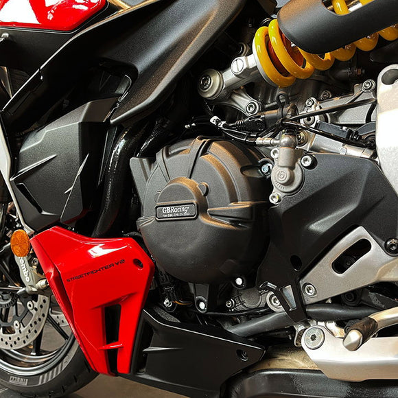 GB Racing Ducati Streetfighter V2 2022-2024 Stock Secondary Engine Cover - Alternator/Generator