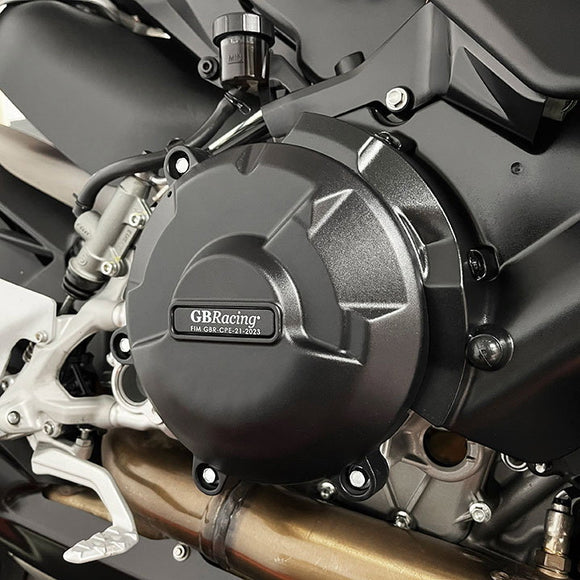 GB Racing Ducati Streetfighter V2 2022-2024 Stock Secondary Engine Cover - Clutch/Gearbox