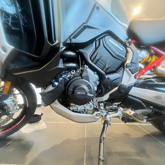 GB Racing Ducati Multistrada V4 V4 S V4 S Grand Tour V4 Rally V4 Pikes Peak 2022-2026 Stock Secondary Engine Cover - Alternator/Generator