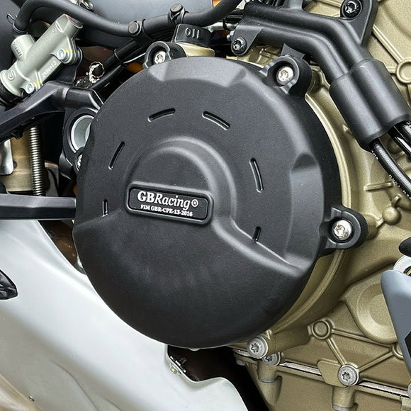 GB Racing Ducati Streetfighter V4 & V4 S 2023-2024; Streetfighter V4 & V4 S 2025-2026 Stock Secondary Engine Cover - Clutch/Gearbox