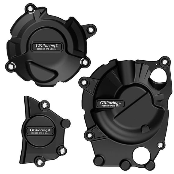 GB Racing Kawasaki Ninja ZX-25R 2020-2024; Ninja ZX-4RR 2024-2026 Stock Secondary Engine Cover Set