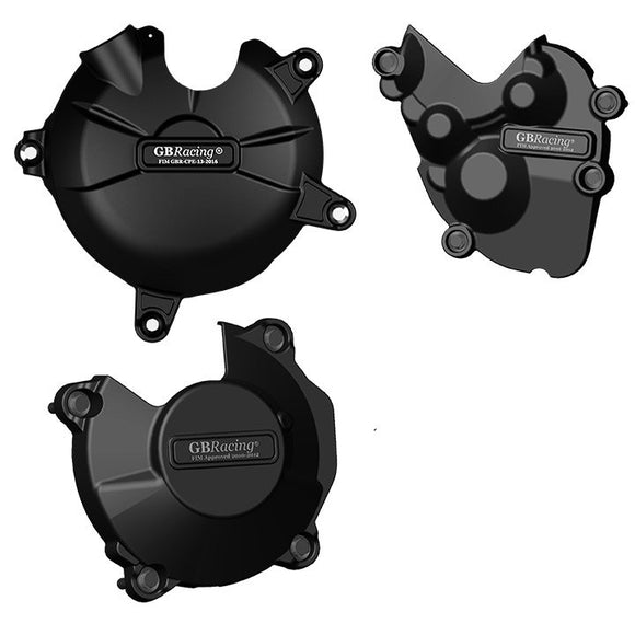 GB Racing Kawasaki Ninja ZX-6R 636 2013-2026 Stock Secondary Engine Cover Set