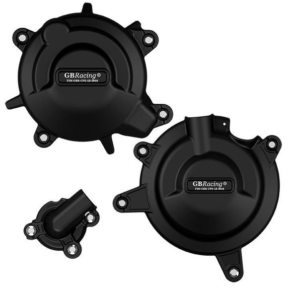 GB Racing Kawasaki Ninja 400 2018-2023 & Z400 2019-2023; Ninja 500 2024; KLE500 SE 2026 Stock Secondary Engine Cover Set