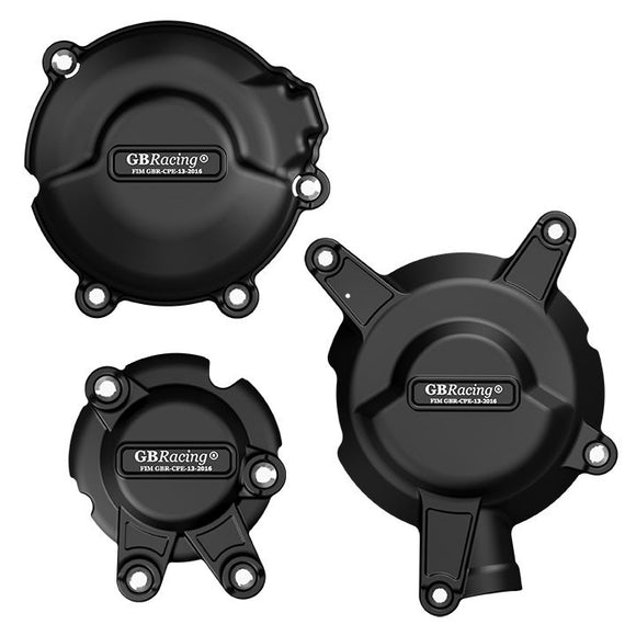 GB Racing Kawasaki ZXR400 H1-H2 & L1-L9 Stock Secondary Engine Cover Set