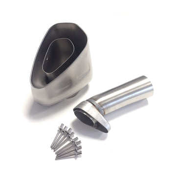 YAMAHA YZF-R1 / M - (2015-2019) Akrapovic End Cap With DB Killer Insert For Older Style Race Mufflers Without Baffle Option