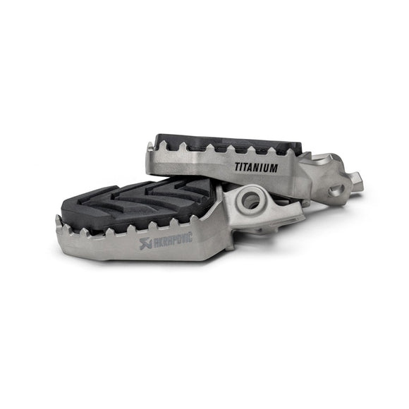HONDA CRF1000L Africa Twin Adventure Sport - (2018-2020) Akrapovic Titanium Adventure Footpeg Set