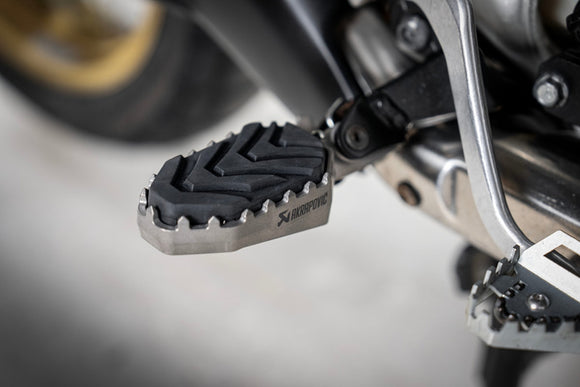 HONDA CRF1000L Africa Twin Adventure Sport - (2018-2020) Akrapovic Titanium Adventure Footpeg Set