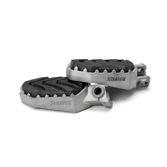 KTM 1290 Super Adventure - (2015-2024) Akrapovic Titanium Adventure Footpeg Set