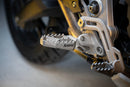 TRIUMPH Tiger 800 XC / XR - (2015-2020) Akrapovic Titanium Adventure Footpeg Set