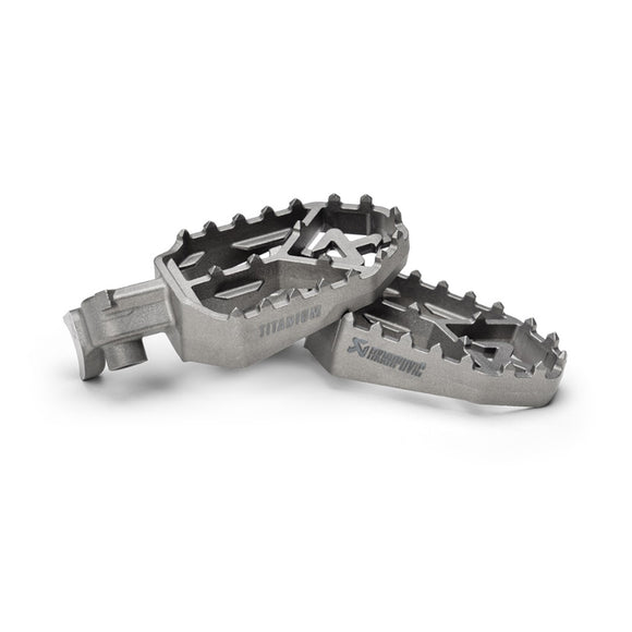 YAMAHA Tenere 700 - (2019-2026) Akrapovic Titanium Adventure Footpeg Set