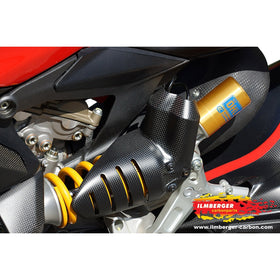 DUCATI 1199 Panigale (2012-2015) Ilmberger Carbon Shock Absorber Cover big Version