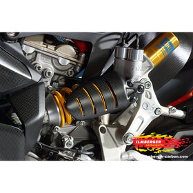 DUCATI 1199 Panigale (2012-2015) Ilmberger Carbon Shock Absorber Cover small Version