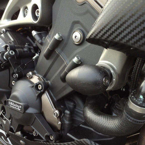 GB Racing Yamaha MT-09 FZ-09 Tracer & Scrambler 2014-2020 Bullet Frame Slider Set - Street