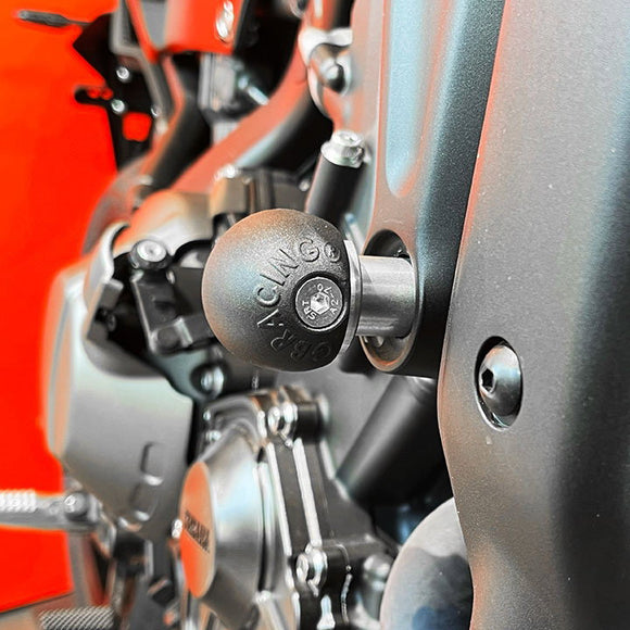 GB Racing Yamaha XSR900 2022-2026; XSR900 GP 2024-2026 Bullet Frame Slider Set - Street
