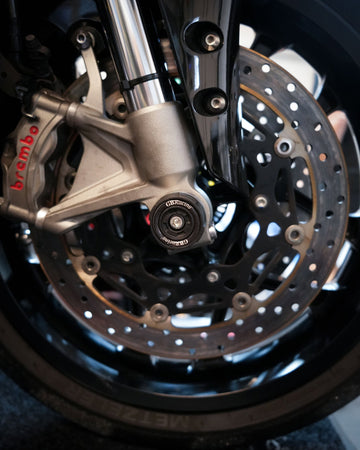 GB Racing Yamaha YZF-R1 & R1M 2015-2026; YZF-R9 2025-2026; MT-10 2015-2026 Spindle Protector - Front L&R / Rear L&R SET