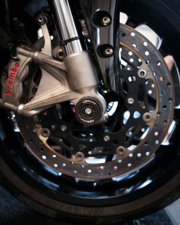 GB Racing Yamaha YZF-R1 & R1M 2015-2026; YZF-R9 2025-2026; MT-10 2015-2026 Spindle Protector - Front L&R / Rear L&R SET