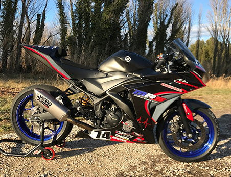 GB Racing Yamaha MT-03 2016-2022; YZF-R3 2015-18; YZF-R3 2015-2022 Stock Secondary Engine Cover Set