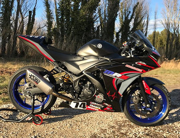 GB Racing Yamaha MT-03 2016-2022; YZF-R3 2015-18; YZF-R3 2015-2022 Stock Secondary Engine Cover Set