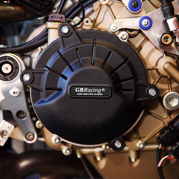 GB Racing Ducati Panigale V4 R & V4 SP2 2019-2022; Streetfighter V4 SP2 2023 Stock Secondary Engine Cover - Clutch/Gearbox
