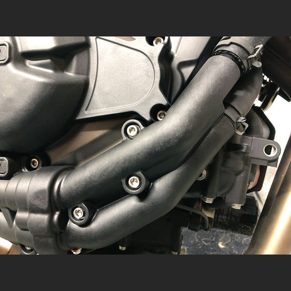 GB Racing Yamaha MT-07 FZ-07 2014-2024; MT-07 Tracer 2014-2024; Ténéré 700 Rally Explore Extreme 2019-2024; Ténéré 700 World Raid & World Rally 2022-2025; XSR700 2014-2025 Water Pipe Cover