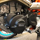 GB Racing KTM / Husqvarna 690 Duke 2011-2021; 690 ENDURO & 690R 2008-2018; 690 SMC 2019-2021; 701 SUPER MOTO 2015-2023; 701 ENDURO 2016-2020; SVARTPILEN 701 & VITPILEN 701 2018-2020 Stock Secondary Engine Cover - Alternator/Generator