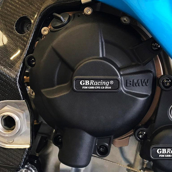 GB Racing BMW S 1000 RR 2019-2026 & M 1000 RR 2021-2024; S 1000 XR 2020-2026 & S 1000 XR TE 2025-2026; S 1000 R 2021-2026; M 1000 R 2023-2026; M 1000 RR 2025-2026; M 1000 XR 2024-2026 Stock Secondary Engine Cover - Clutch/Gearbox