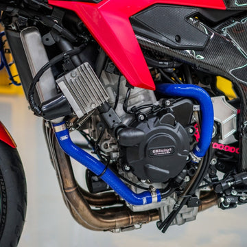 Kawasaki ZX-4R & ZX-4RR 2023 GB Racing SECONDARY ENGINE COVER SET - 0