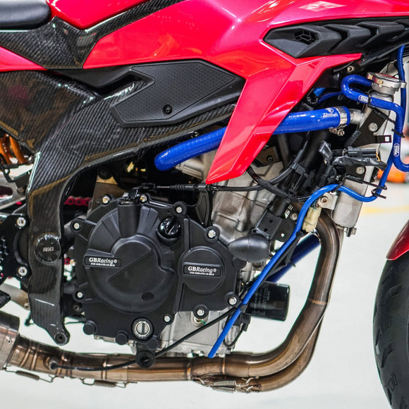 GB Racing Kawasaki Ninja ZX-25R 2020-2024; Ninja ZX-4RR 2024-2026 Stock Secondary Engine Cover - Pulse/Timing