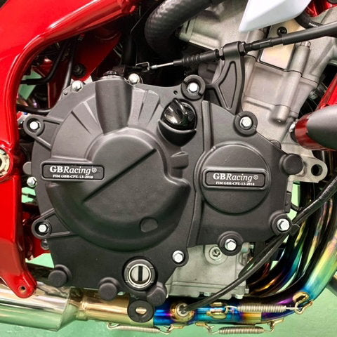 GB Racing Kawasaki Ninja ZX-25R 2020-2024; Ninja ZX-4RR 2024-2026 Stock Secondary Engine Cover - Pulse/Timing