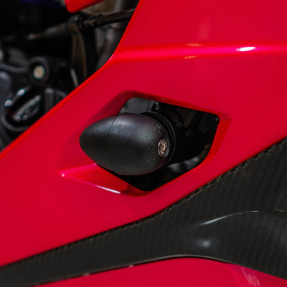 GB Racing Kawasaki Ninja ZX-25R 2020-2024; Ninja ZX-4RR 2024-2026 Bullet Frame Slider Set - Street