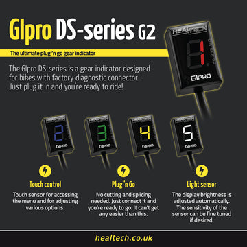 BMW R 18 2021-2026 - Healtech GIpro DS-Series G2 Gear Indicator - 0