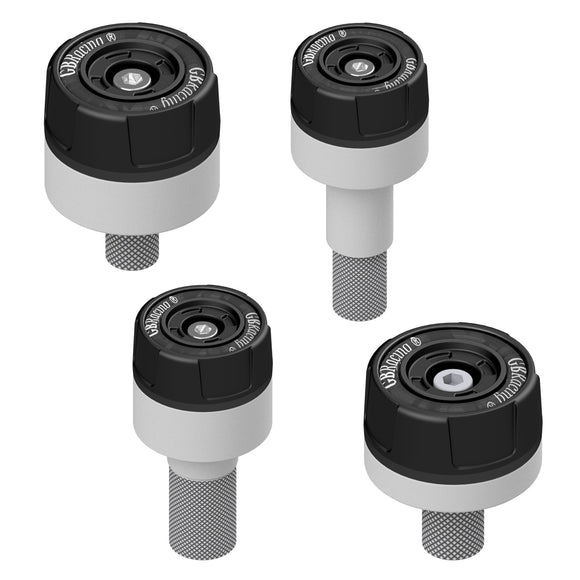 GB Racing Yamaha YZF-R1 & R1M 2015-2026; YZF-R9 2025-2026; MT-10 2015-2026 Spindle Protector - Front L&R / Rear L&R SET