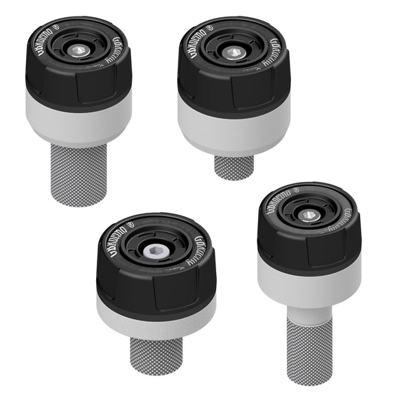 GB Racing Aprilia RSV4 2021-2024; RSV4 2025-2026; TUONO V4 2021-2024; TUONO V4 2025-2026 Spindle Protector - Front L&R / Rear L&R SET
