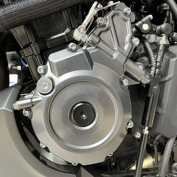 GB Racing Suzuki GSX-8S M3-M4-M5-M6 & GSX-8TT M6; V-Strom 800DE 2023-2026; GSX-8R-M4-M5-M6 Stock Secondary Engine Cover - Alternator/Generator