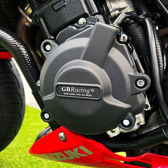 GB Racing Suzuki GSX-S750 L7-M2; GSX-R600 K4-K5; GSX-R750 K4-K5 Stock Secondary Engine Cover - Alternator/Generator