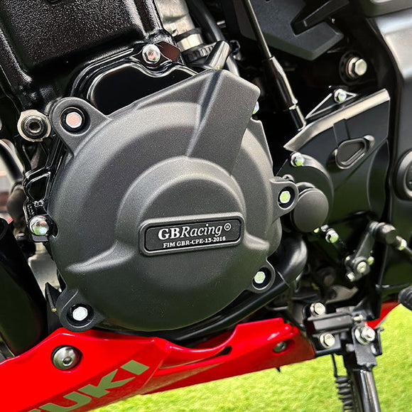 GB Racing Suzuki GSX-S750 L7-M2; GSX-R600 K4-K5; GSX-R750 K4-K5 Stock Secondary Engine Cover - Alternator/Generator