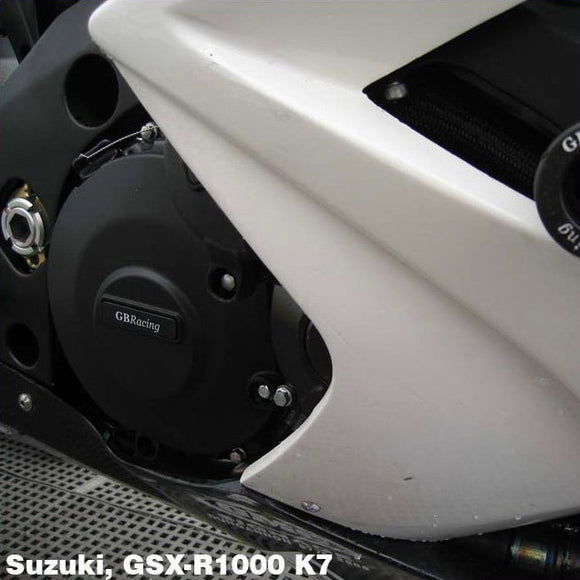GB Racing Suzuki GSX-R1000 K5-K8 Stock Secondary Engine Cover - Clutch/Gearbox