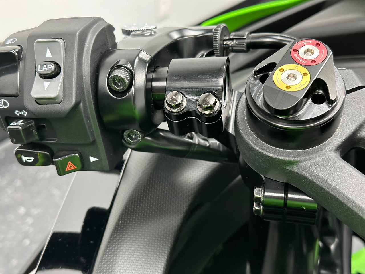 Kawasaki ZX-4RR Graves Motorsport 45mm Riser Clip-on Motorcycle