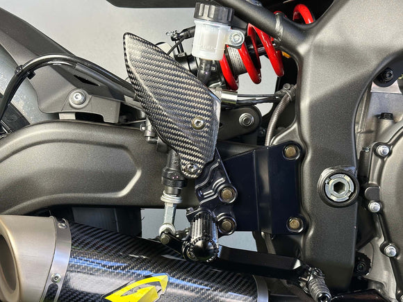 Kawasaki ZX-4RR / ZX-4R Graves Motorsport Adjustable Rearsets