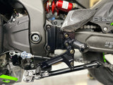 Kawasaki ZX-4RR / ZX-4R Graves Motorsport Adjustable Rearsets