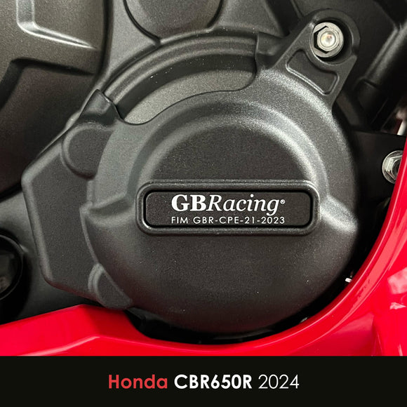 GB Racing Honda CB650F 2014-2020 & CB650R 2019-2020; CB650R 2021-2026; CBR650R 2021-2026; CBR650F & CBR650R 2014-2020 Stock Secondary Engine Cover - Pulse/Timing