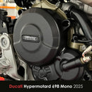GB Racing Ducati Hypermotard 698 Mono 2024-2026 Stock Secondary Engine Cover - Clutch/Gearbox