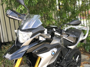 BarkBusters Handguard Hardware Kit-Two Point for BMW G310R '16-, G310GS '17-