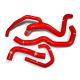 KAWASAKI ZX 6R 2009 - 2023 4 Piece Y-Piece Race Design Samco Sport Silicone Radiator Coolant Hose Kit