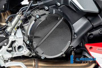 DUCATI Streetfighter V2 (2021-2024) Ilmberger Carbon Clutch Cover (Gloss Finish)